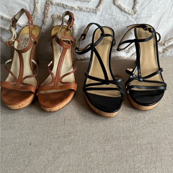 Woman’s Michael Kors two pairs of platforms size 7 1/2 - Picture 5 of 6
